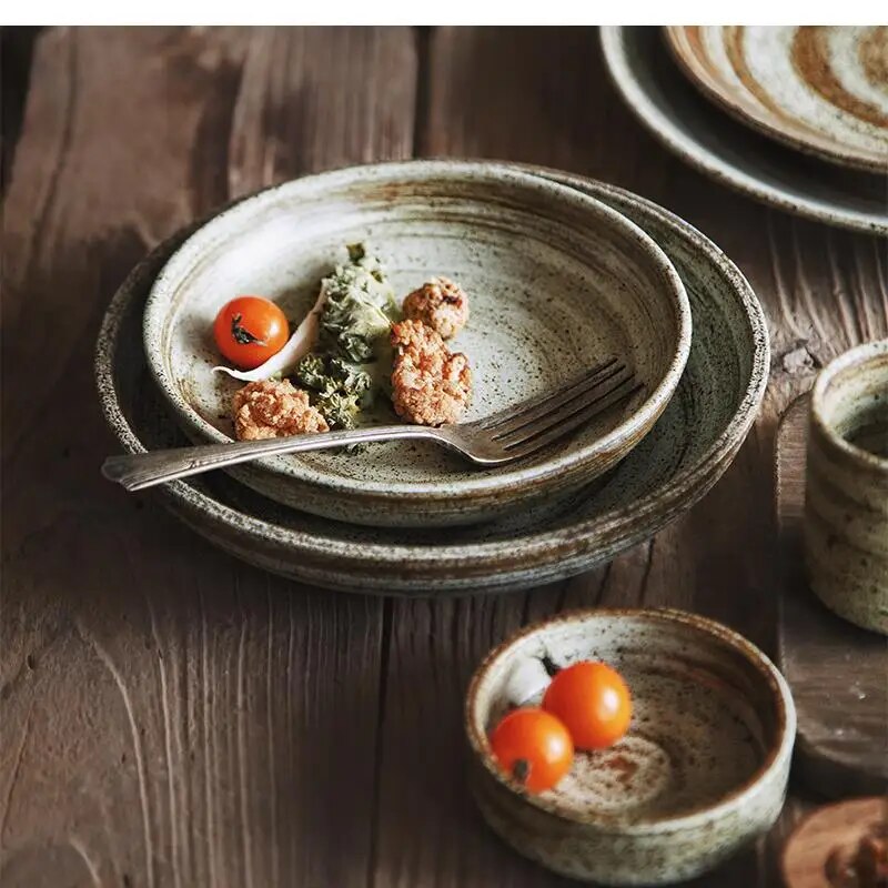 Home Cooking In Japanese - Vaisselle en grès japonaise faite à