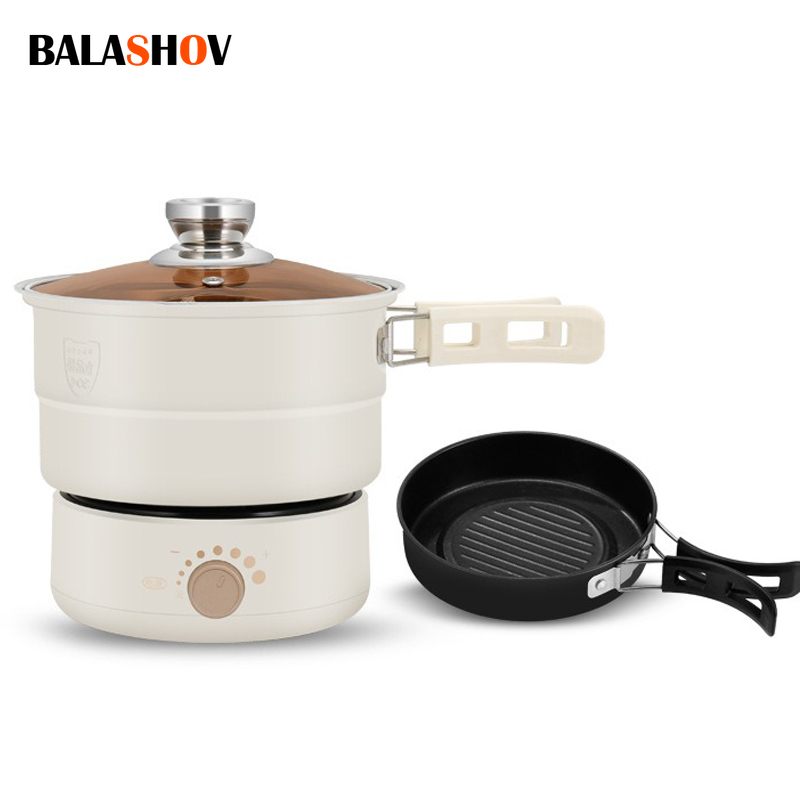 Home Cooking Electric - Cuiseur électrique Portable 110V/220V, marmite pliable,