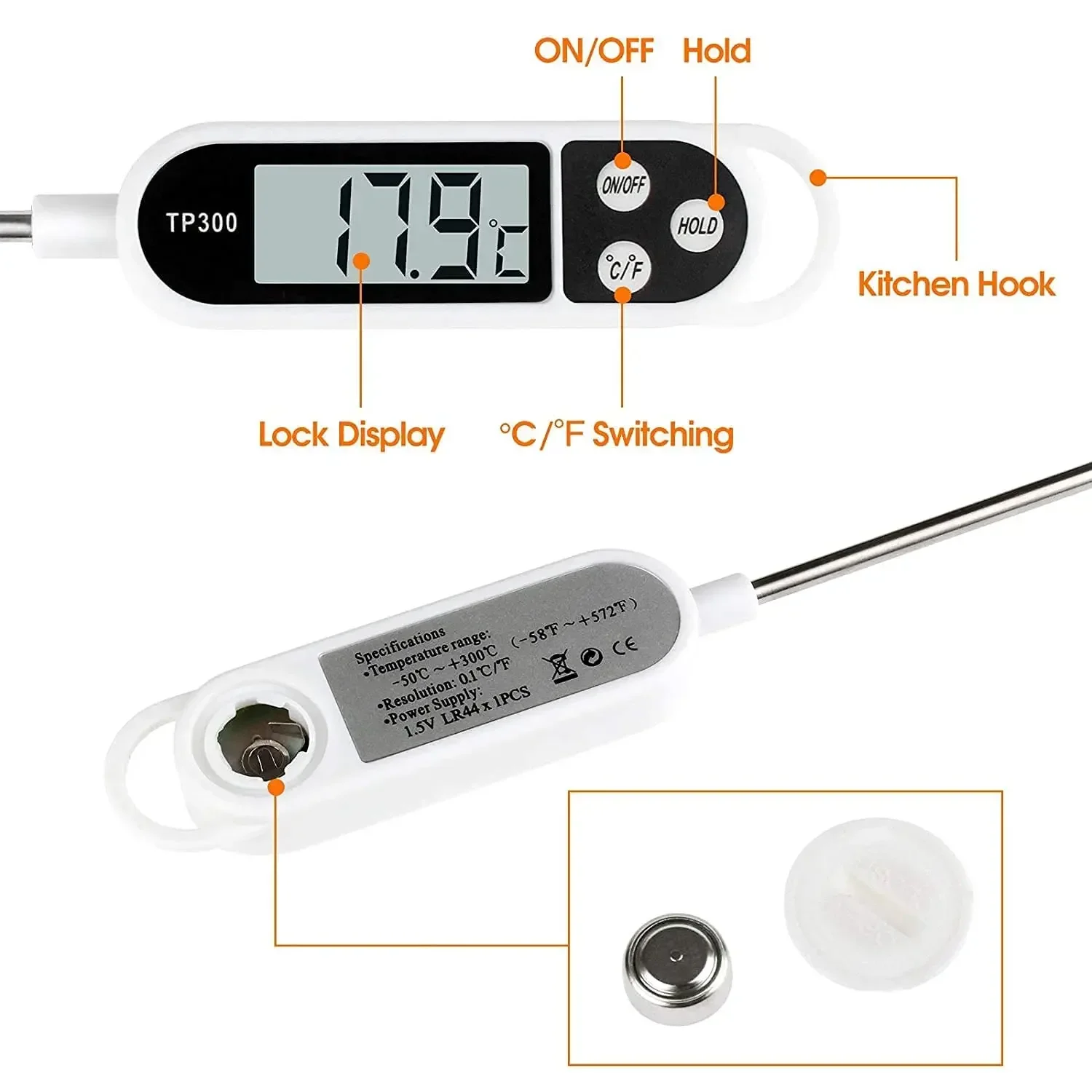 Sonde de stylo de thermomètre  - Home Cooking Reading avis et prix