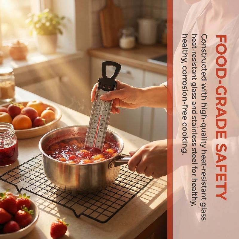 Thermomètre à sucre en acier i - Home Cooking Reading avis et prix