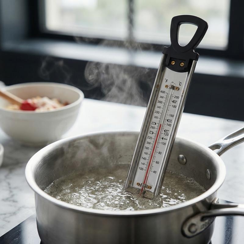 Thermomètre à sucre en acier i - Home Cooking Reading avis et prix