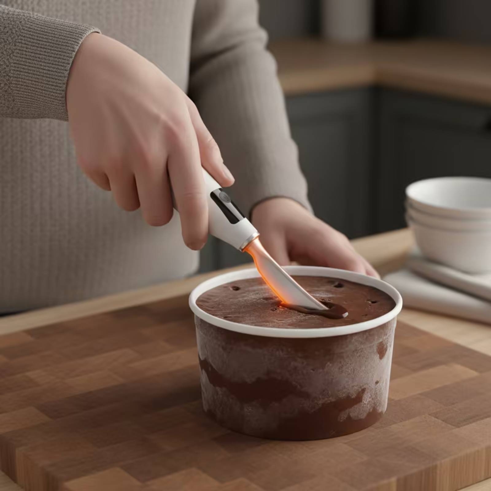 Cuillère à glace électrique re - Home Cooking Electric avis et prix