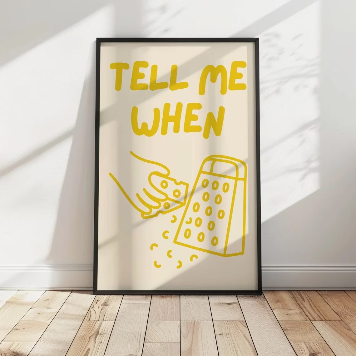Affiche murale minimaliste « T - Home Cooking Quotes avis et prix