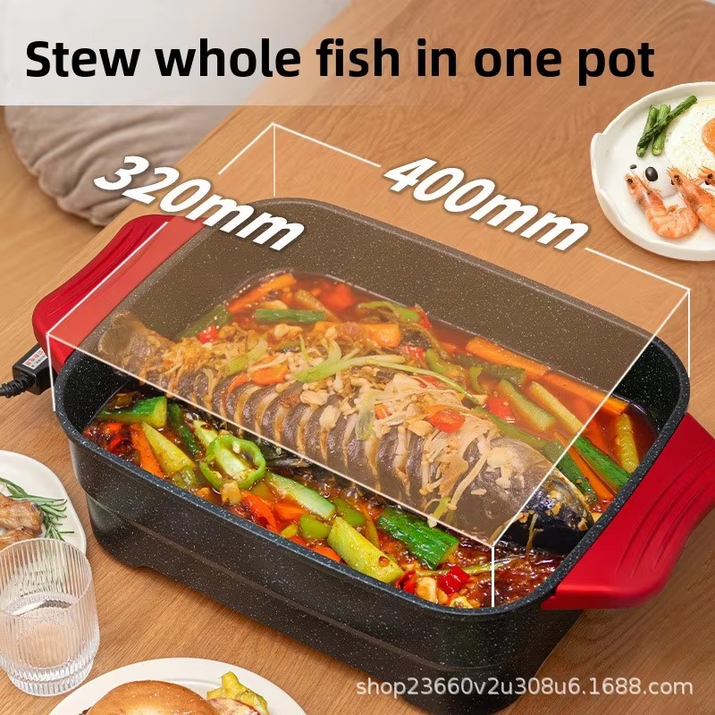 Casserole électrique multifonc - Home Cooking Electric avis et prix
