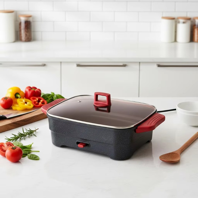 Casserole électrique multifonc - Home Cooking Electric avis et prix