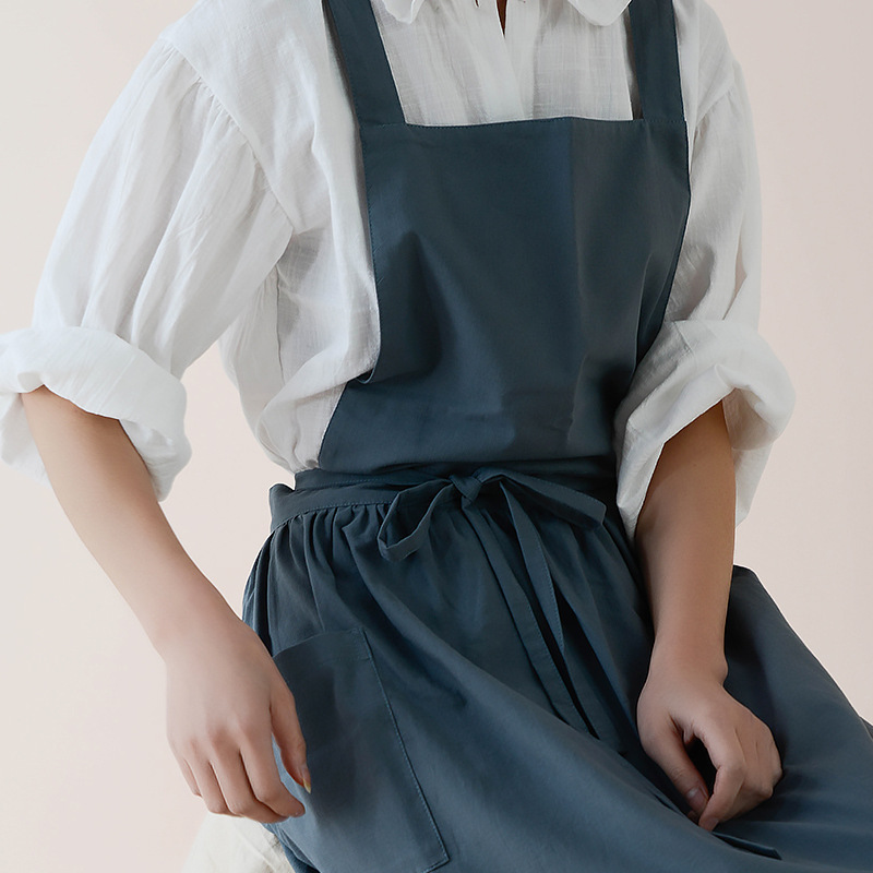 Tablier à bretelles en coton e - Home Cooking In Japanese avis et prix