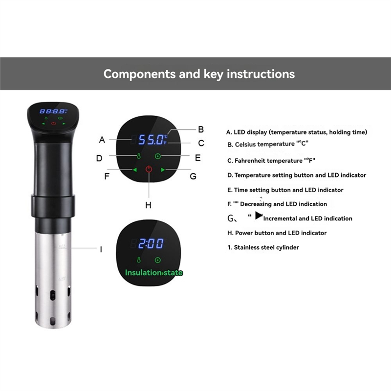 Cuisinière Sous Vide de précis - Uk Home Cooking avis et prix