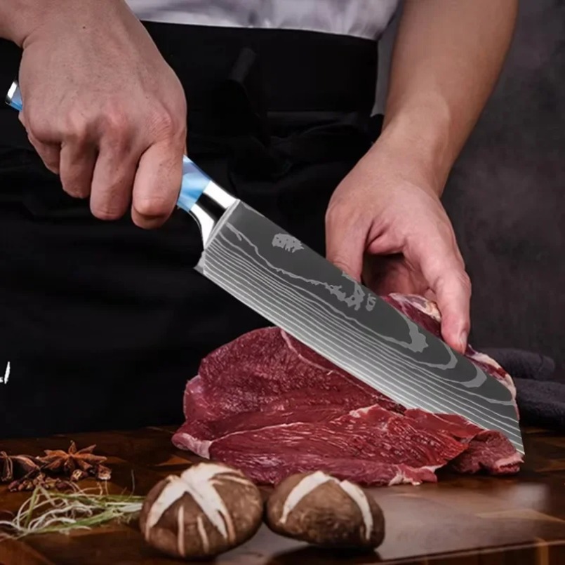 Couteau Santoku japonais en ac - Home Cooking In Japanese avis et prix