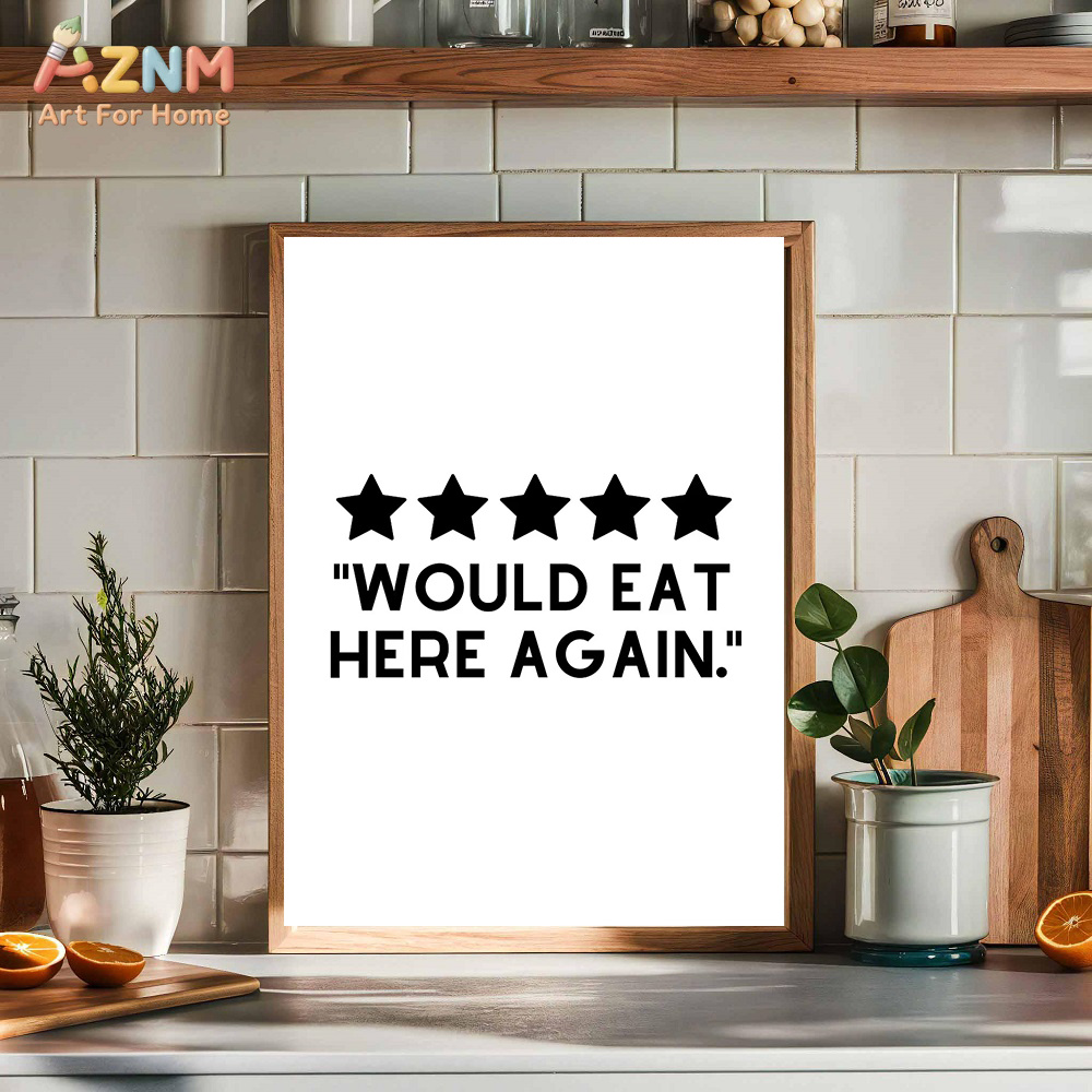 AZNM Kitchen Coffee Chef Quote - Home Cooking Quotes avis et prix