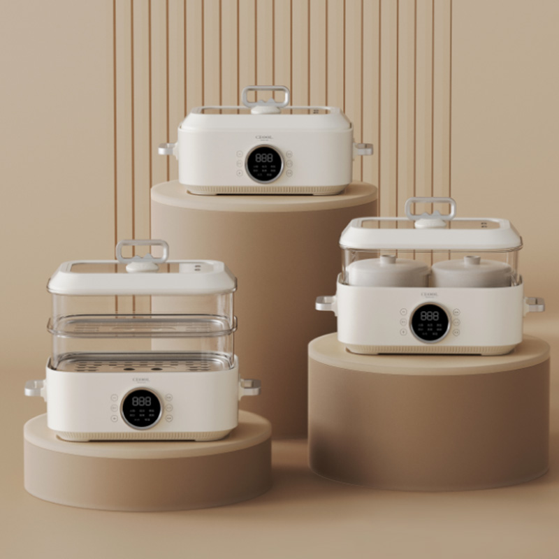 Cuiseur vapeur électrique 3 en - Home Cooking Restaurant avis et prix
